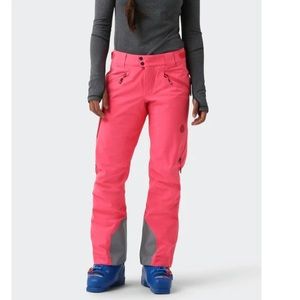 Stio Environ ski pant size medium pink elation